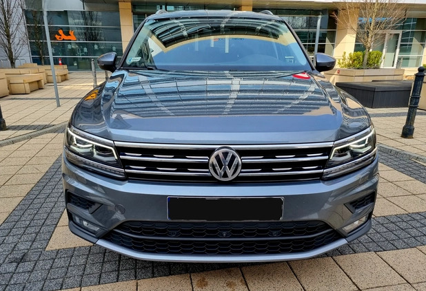 Volkswagen Tiguan Allspace cena 98900 przebieg: 147000, rok produkcji 2018 z Warszawa małe 172